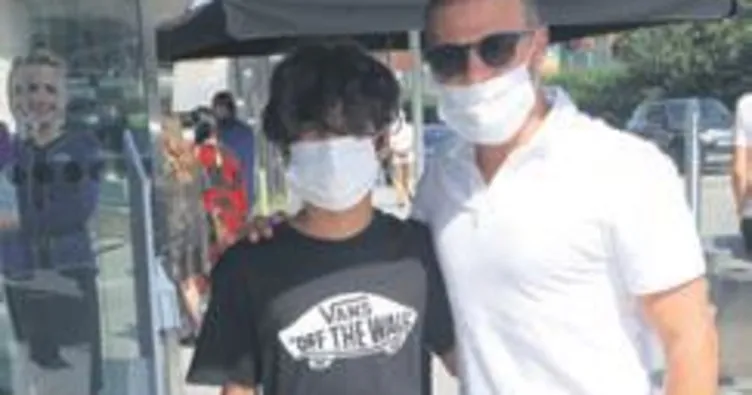 Baba-oğul alışverişte