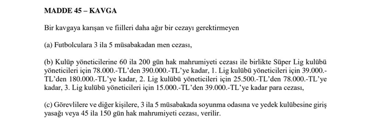 SON DAKİKA: Trabzonspor-Fenerbahçe maçının faturası belli oldu! Kim, kaç maç ceza alacak?