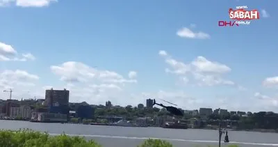 New York’ta helikopter Hudson Nehri’ne düştü