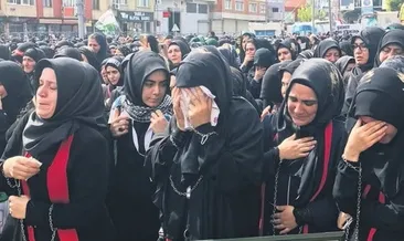 Halkalı’da Aşura matemi