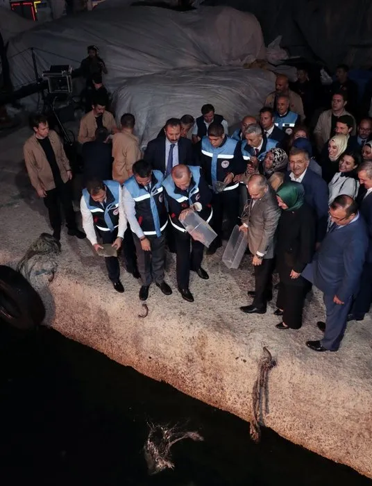 Cumhurbaşkanı Erdoğan, su ürünleri av sezonunun açılış programına katıldı