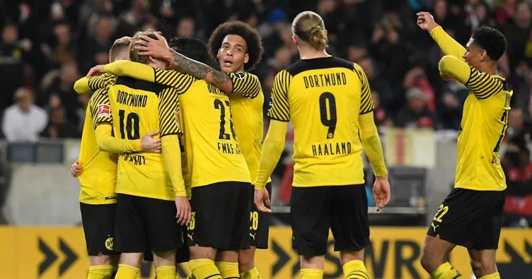 Borussia Dortmund deplasmanda Stuttgart’ı 2 golle geçti