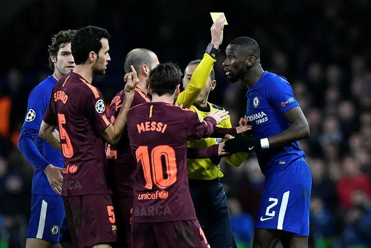 Chelsea-Barcelona maçına Cüneyt Çakır damgası!