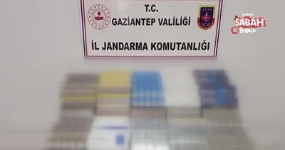 Gaziantep’te 1 milyon TL değerinde kaçak sigara ele geçirildi: 32 gözaltı | Video
