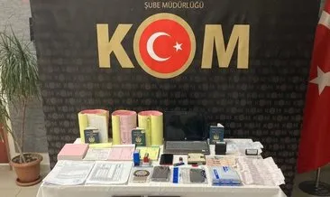 İzmir’de sahte fatura operasyonu