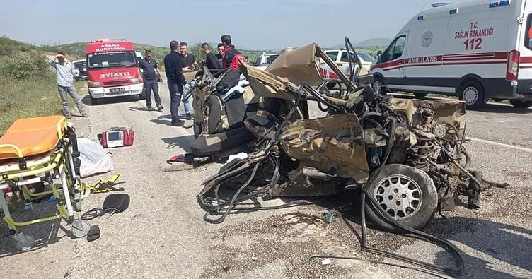 Feci kazada anne-oğul öldü