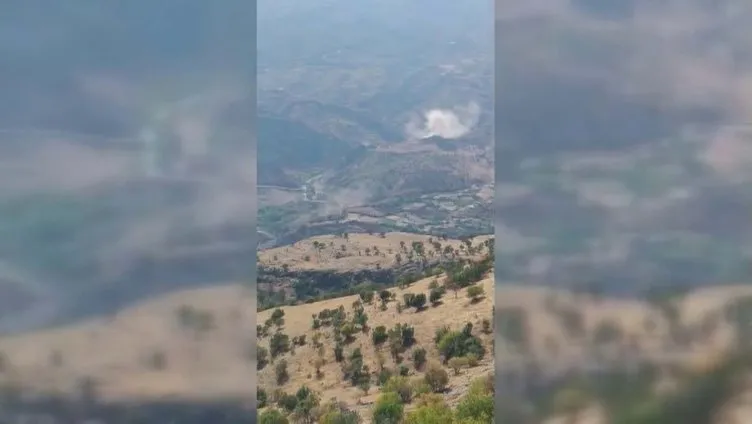 SON DAKİKA… Malatya depremi sonrası korkutan görüntü: Bir anda toz bulutu oluştu!