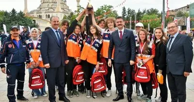 AFAD gönüllüleri yarıştı #kirikkale