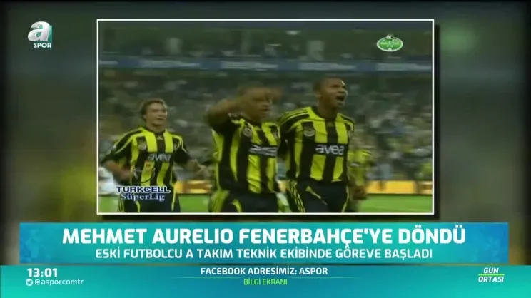 Mehmet Aurelio Fenerbahçe'ye döndü
