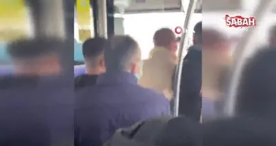 İETT şoförü ile yolcular arasında fazla yolcu aldın tartışması kamerada | Video