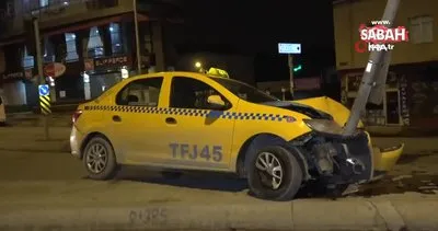 Kaza yaptı, aracını olduğu yerde bırakıp kaçtı | Video