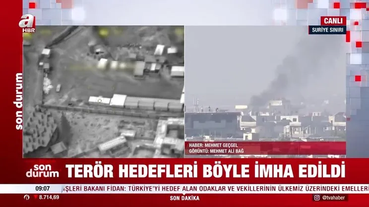 Terör hedefleri canlı yayında böyle vuruldu | Video