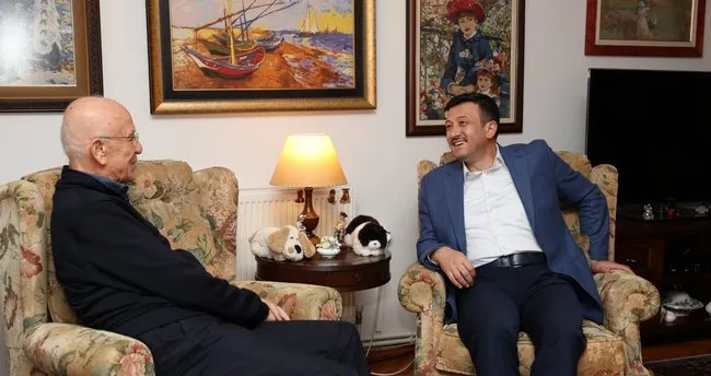 İzmir Büyükşehir Belediye Başkan adayı Hamza Dağ, Burhan Özfatura ve Yüksel Çakmur’u ziyaret etti