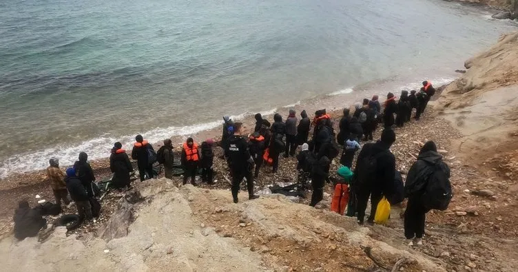 Ayvalık’ta 81 göçmen kurtarıldı