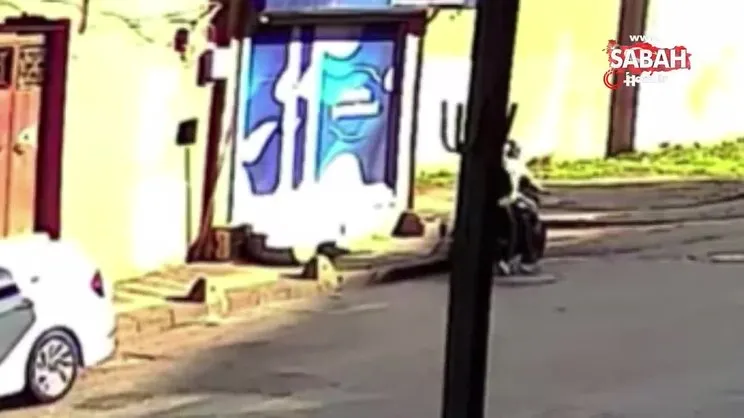 Kağıthane'de Tekel bayi önüne patlayıcı atıp kaçtılar | Video