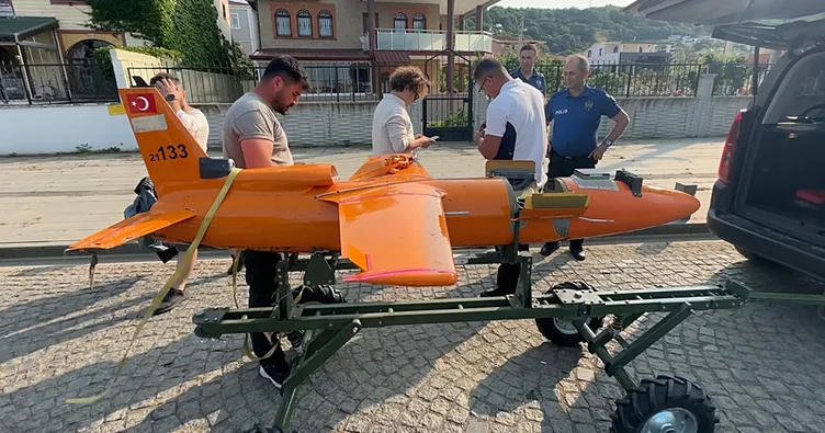 Şimşek İHA Samsun’da kıyıya vurdu!