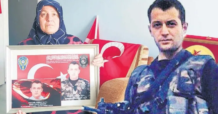 Oğlumu öperek şehadete gönderdim