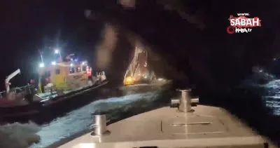 İzmir Körfezi’nde kaçak avcı operasyonu: Balıkçı teknesi kaçtı, ekipler kovaladı | Video