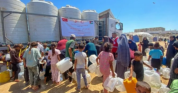Türk Kızılay Gazze’ye nefes oluyor