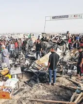 Çadırlarla birlikte çocuklar yandı: Siyonist barbarlar