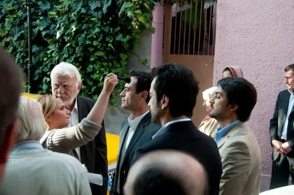 Huzur Sokağı'nın setinden fotoğraflar