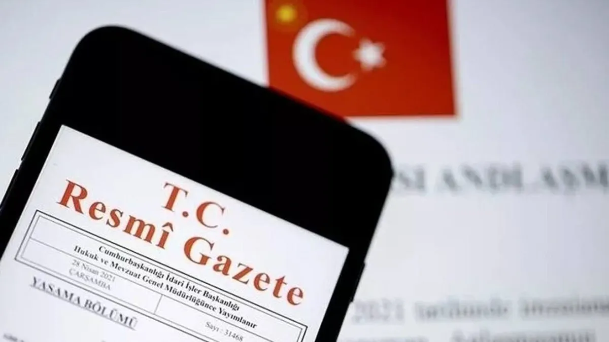 Resmi Gazete'de bugün neler var? İşte, 9 Temmuz 2025 Resmi Gazete kararları ve atamaları!