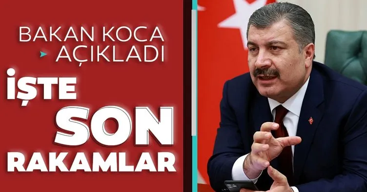 SON DAKİKA: Bakan Koca 22 Nisan corona virüs verilerini açıkladı! İşte 22 Nisan koronavirüs vakaları