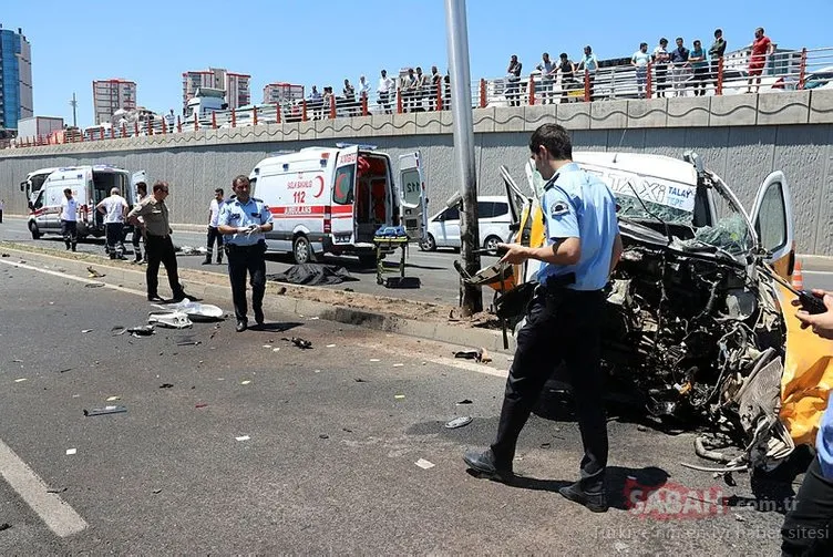 Diyarbakır’da korkunç kaza! Ölü ve yaralılar var...