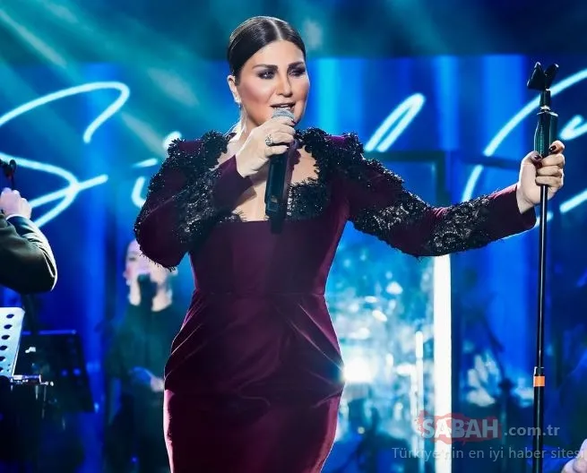Sibel Can’ın elbisesi sosyal medyada gündem oldu: Hediye paketi gibi!