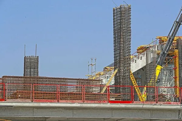 Göztepe'nin yeni stadı yükseliyor