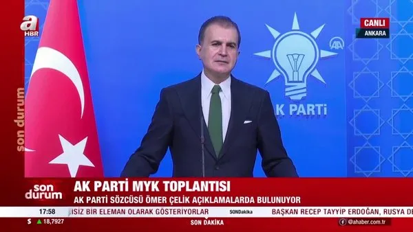 AK Parti Sözcüsü Ömer Çelik duyurdu: Erken seçim olacak mı? | Video