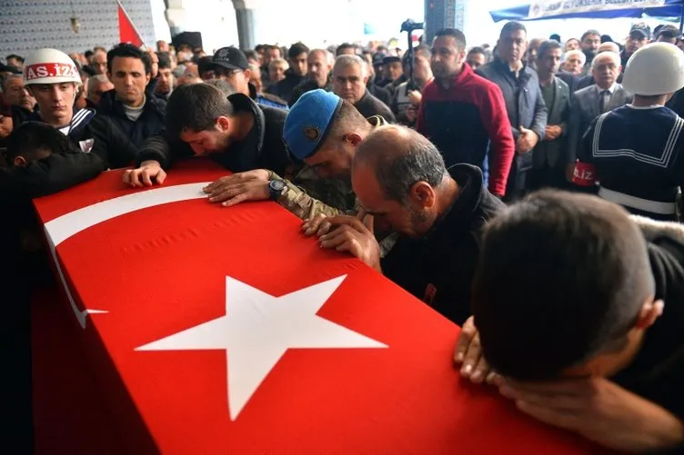 Tel Abyad şehidi teğmen Sinan Bilir, Tokat'ta son yolculuğa uğurlandı