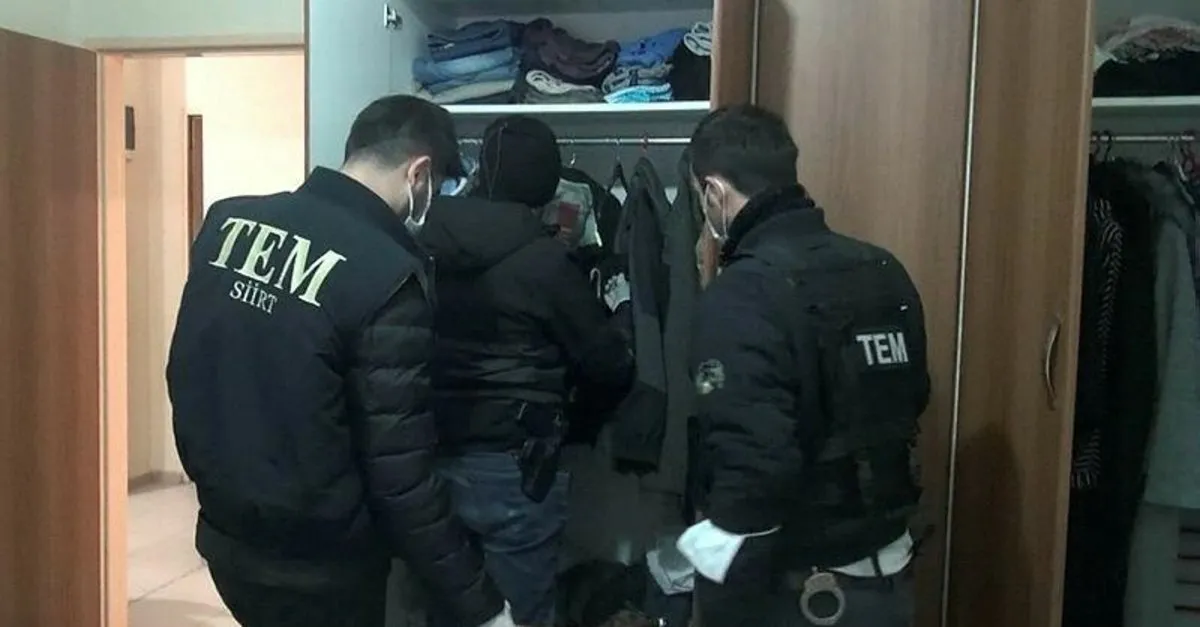 Siirt merkezli 5 ilde FETÖ operasyonu: 14 gözaltı