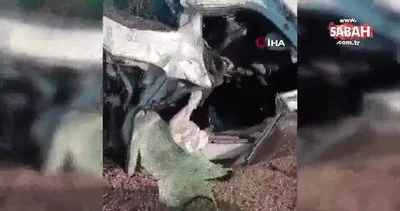 Tekirdağ’da durağa çarpan araç takla attı: 1 ölü, 1 ağır yaralı | Video