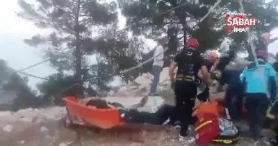 Antalya’da teleferik faciası: 1 ölü, 7 yaralı!