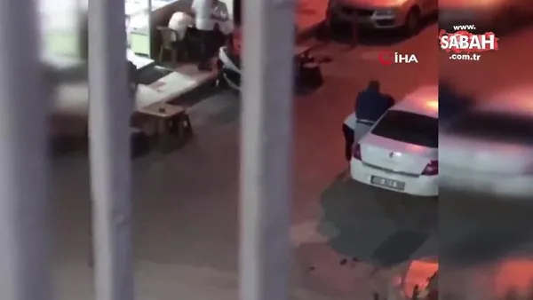 Sokak ortasında kadına tekme tokat işkence | Video