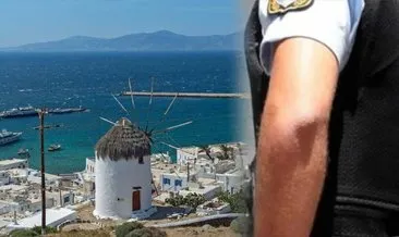 Mikanos’ta eşini darp etmişti! İşte Yunan polisinin gözaltına aldığı o iş adamı! #izmir