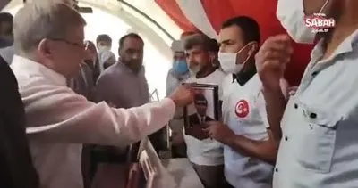 Evlat nöbeti tutan ailelerden Davutoğlu’na tepki | Video