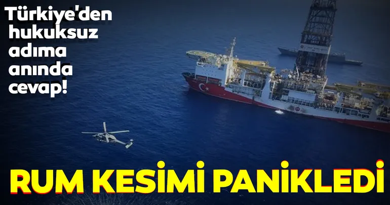 Türkiye, Doğu Akdeniz'de Rumların hukuksuz adımlarına izin vermiyor