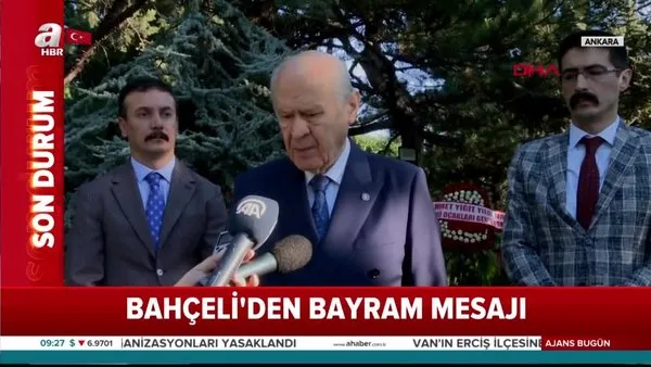 Son Dakika Haberi: MHP Lideri Bahçeli'den Alparslan Türkeş'in mezarını ziyareti sonrası önemli açıklamalar | Video