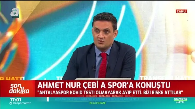 Beşiktaş Başkanı Ahmet Nur Çebi'den Antalyaspor'a sitem!