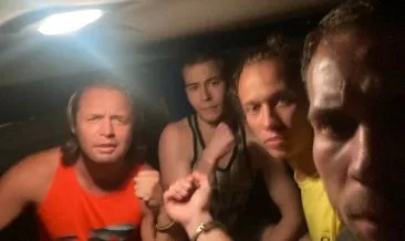 Yangın çıkardıkları iddiasıyla tutuklanmışlardı: 7 Rus turist serbest kaldı #antalya