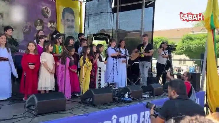 Terörist Sakine Cansız için İsviçre'de skandal etkinlik | Video