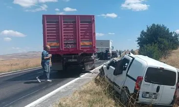 Çorum’da zincirleme kaza! 10 yaralı #corum