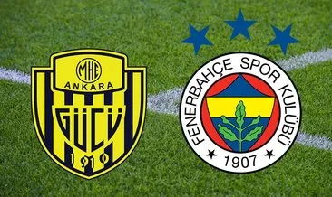Ankaragücü Fenerbahçe maçı hangi kanalda? Süper Lig Ankaragücü Fenerbahçe ne zaman, saat kaçta? İşte detaylar...