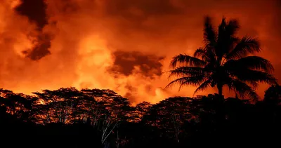 20 gündür alev püskürüyor!