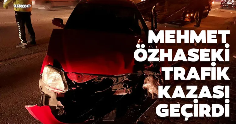 AK Parti Genel Başkan Yardımcısı Özhaseki, trafik kazasında yaralandı