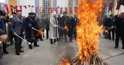 Amasya’da ’Nevruz Ateşi’ yakıldı