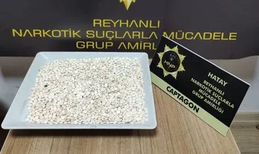 Bin 980 adet captagon hap ele geçirildi #hatay