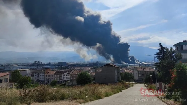 SON DAKİKA | Bursa’daki yangın kontrol altına alındı: Ekipler havadan ve karadan müdahale etti